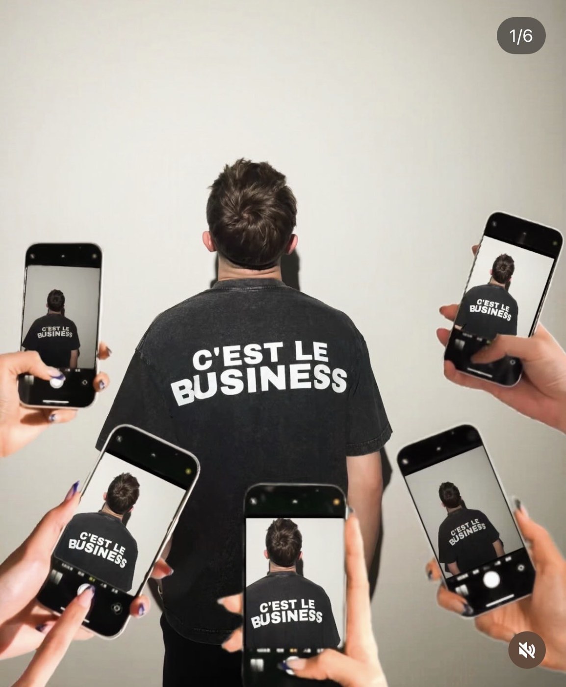 Футболка C’EST LE BUSINESS